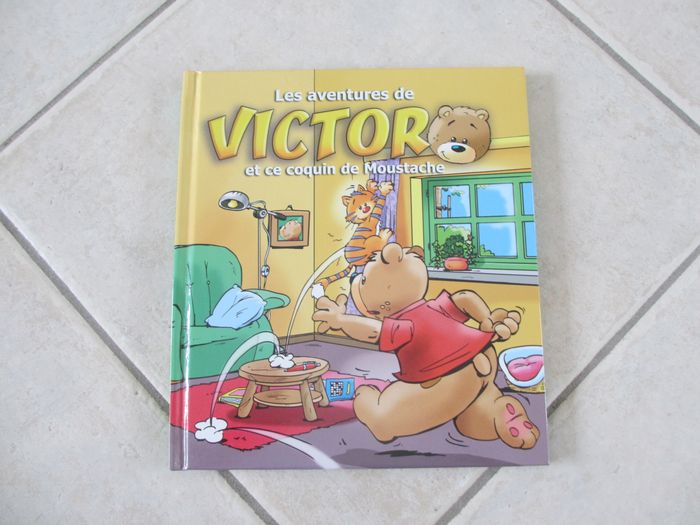 Livre enfant Les aventures de Victor et ce coquin de Moustache