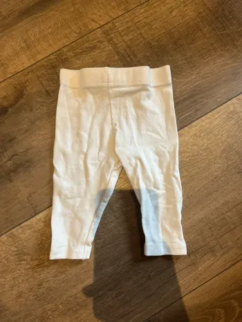 Legging blanc 3 mois