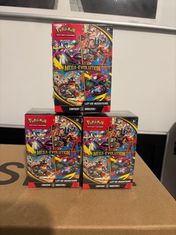 Lot 2 Bundle Pokémon ME01 Méga-Évolution