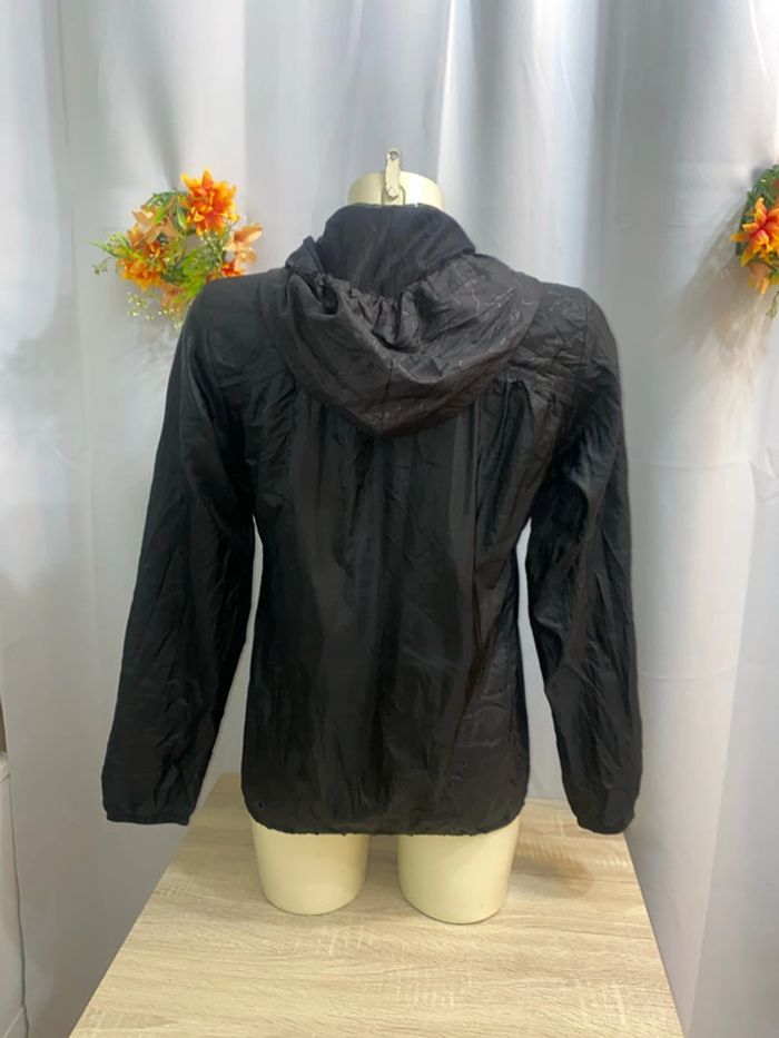 Veste coupe vent imperméable noire Puma taille 38 - n26m - photo numéro 3