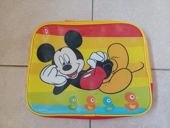 Grande pochette/sacoche plastifiée Mickey