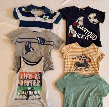 Lot de 6 teeshirt enfant 3 ans