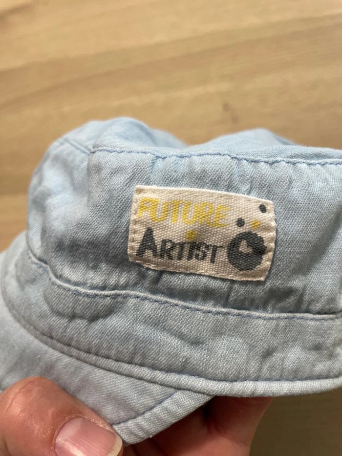 Casquette bleue effet jean kiabi - photo numéro 4