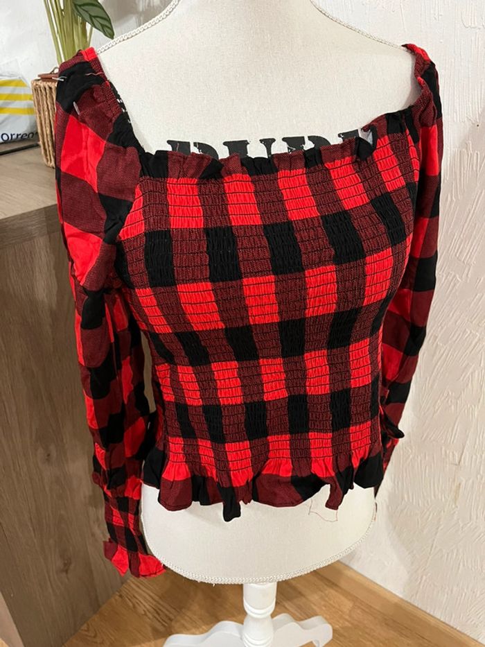 Joli haut romantique love look taille S
