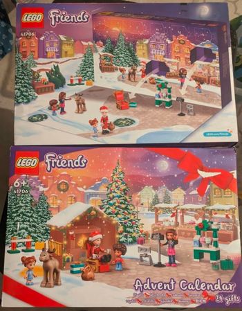Calendrier de l'avent lego friends