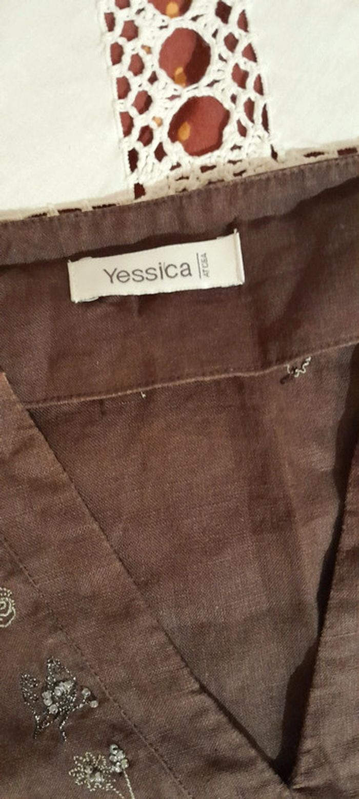 Robe 100% lin T 38/ 40 - photo numéro 3