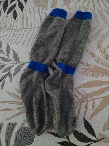 Chaussette de ski grise 27/30