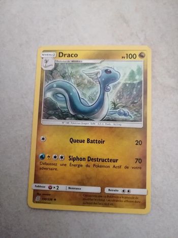 Carte Pokemon Draco 2019