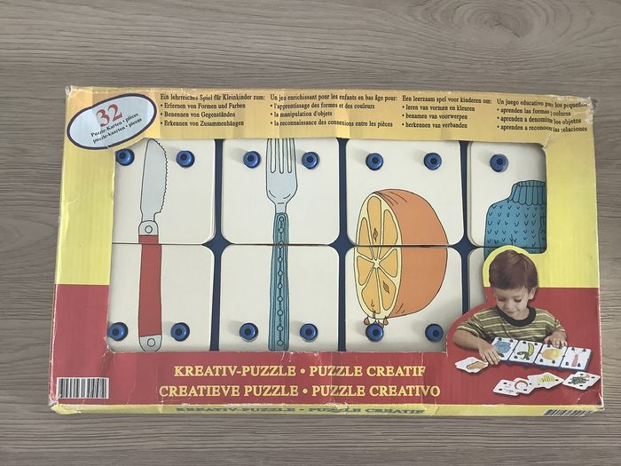 Jeu puzzle d’association