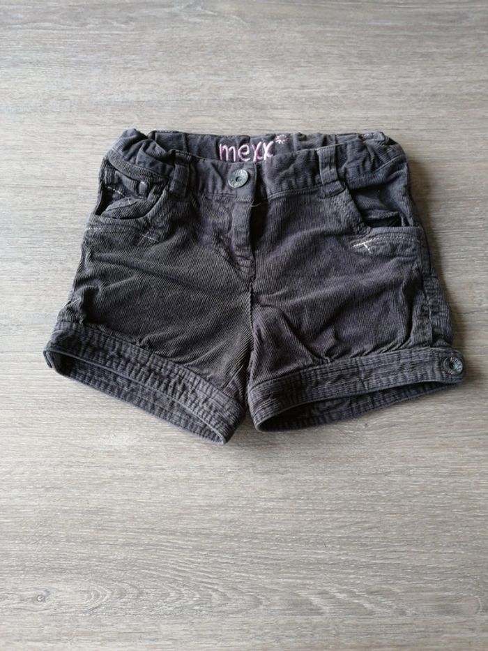 Short velours 4 ans