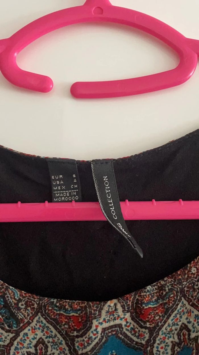 Robe manche en mousseline Mango - photo numéro 2