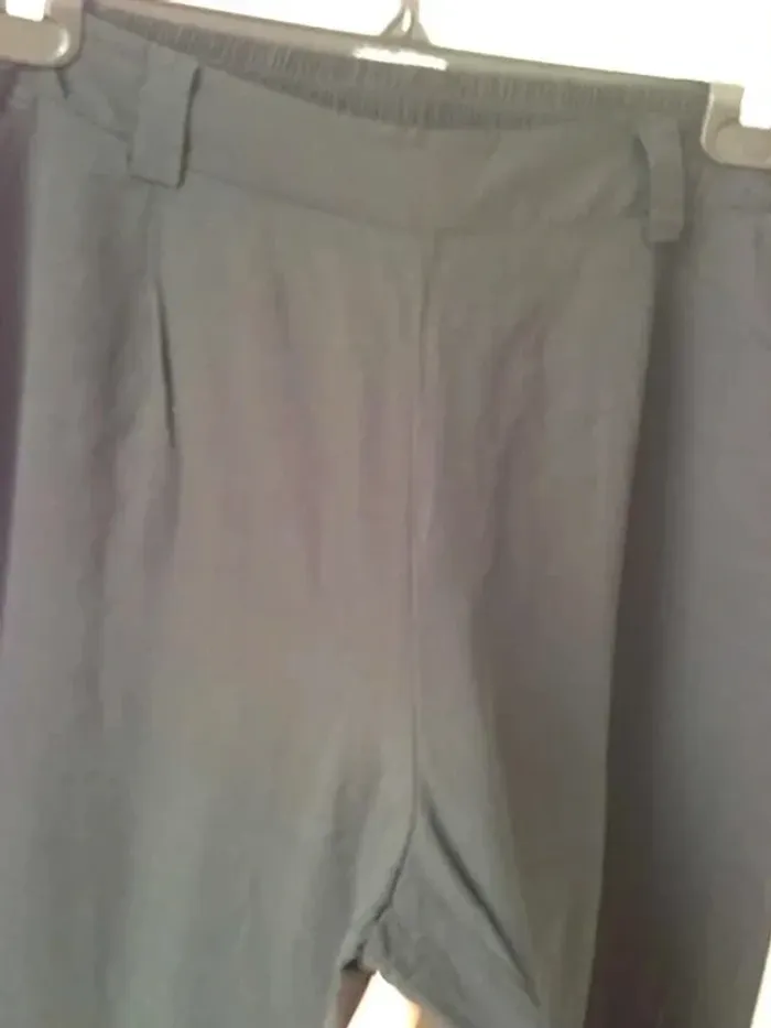 Pantalon jambes larges taille haute 42 Gemo - photo numéro 6
