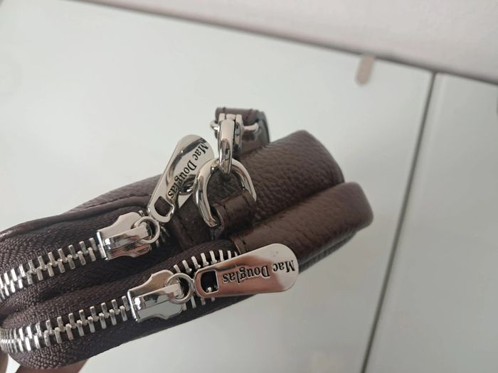 Mac Douglas pochette portée main ou ceinture en cuir neuve - photo numéro 6