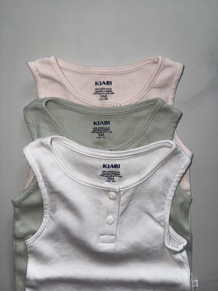 Lot de 3 t shirt kiabi 9 mois - photo numéro 2