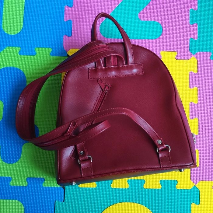 Sac bordeaux femme - photo numéro 2