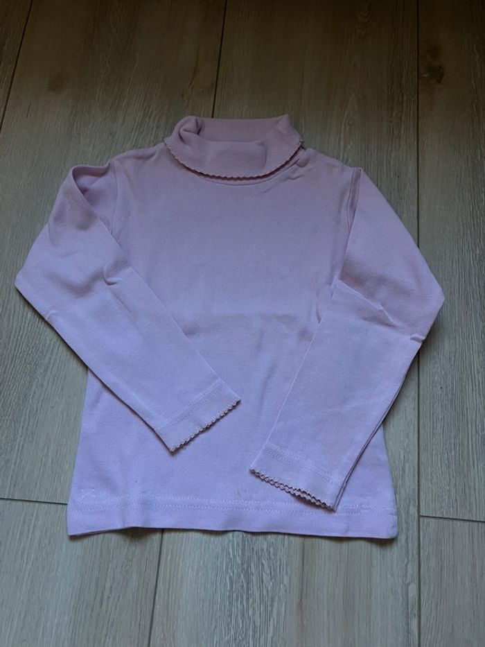 Tee shirt col roulé 4 ans DPAM