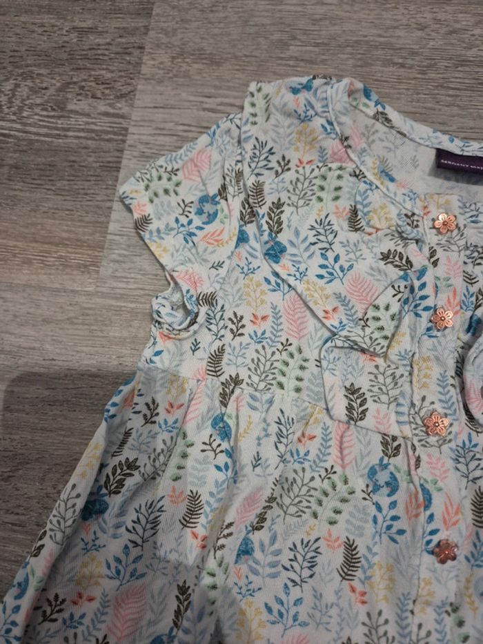 Blouse manches courtes à fleurs Sergent Major - photo numéro 3