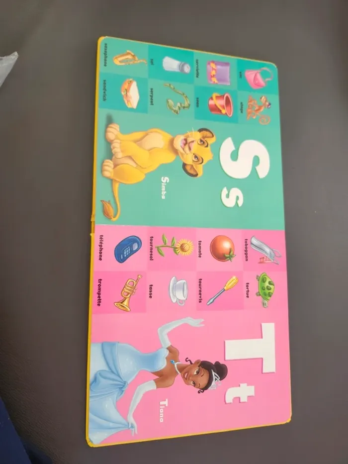 Livre mon abécédaire disney imagier alphabet bébé enfant - photo numéro 16