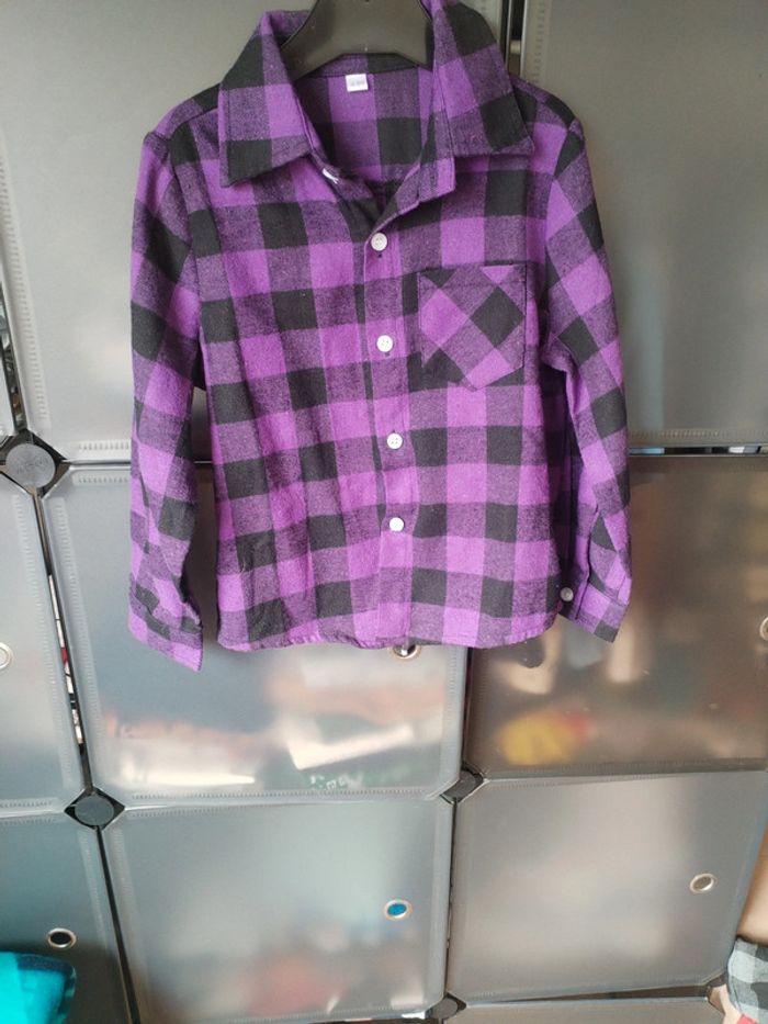 Chemise manche longue garçon