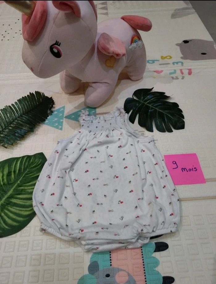 Barboteuse 9 mois fille