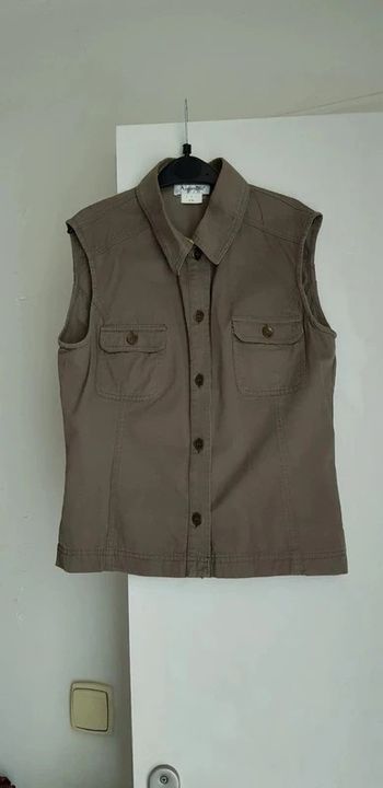 Veste / Chemise sans manches femme - T. 38