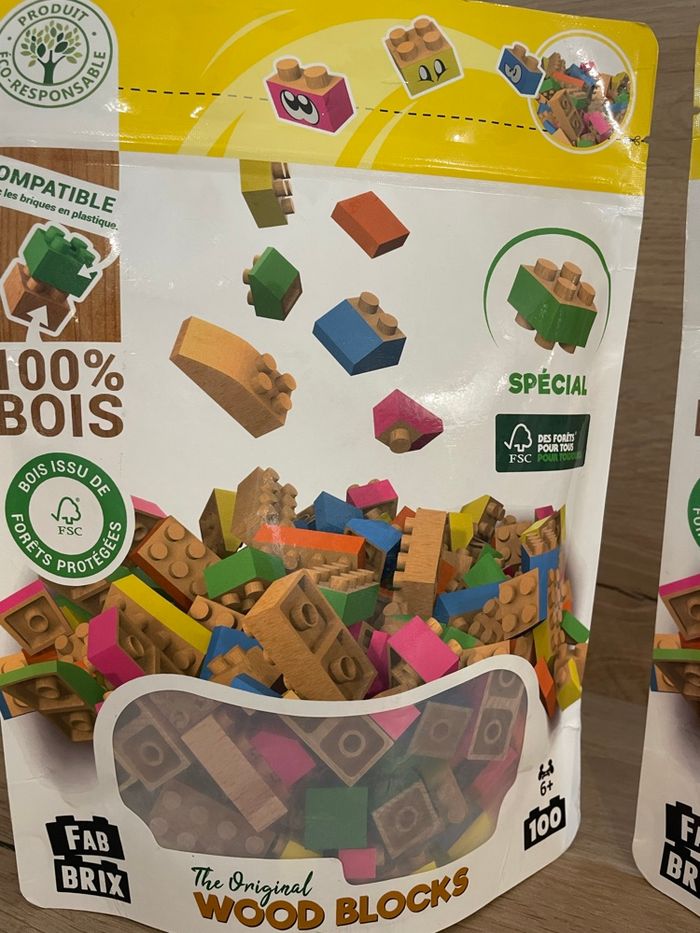 Lot Wood Blocks - Lego - photo numéro 3