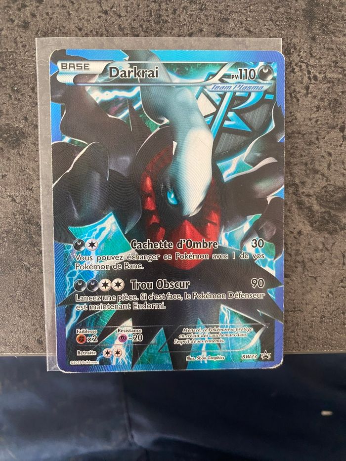 Carte Pokémon Darkrai BW73 - photo numéro 7