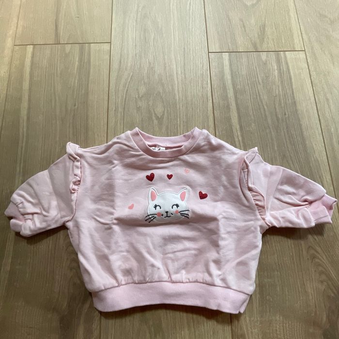 Pull bébé neuf Orchestra rose 3 mois