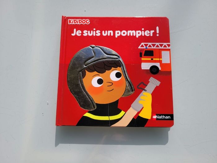 Livre animé Kididoc 👨‍🚒 Je suis un pompier 🚒 - photo numéro 2