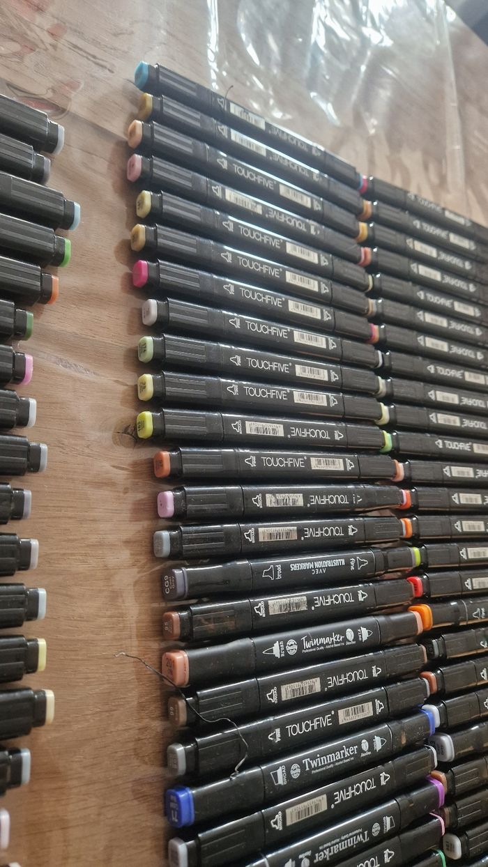 Gros lot de feutre 100pieces - photo numéro 2