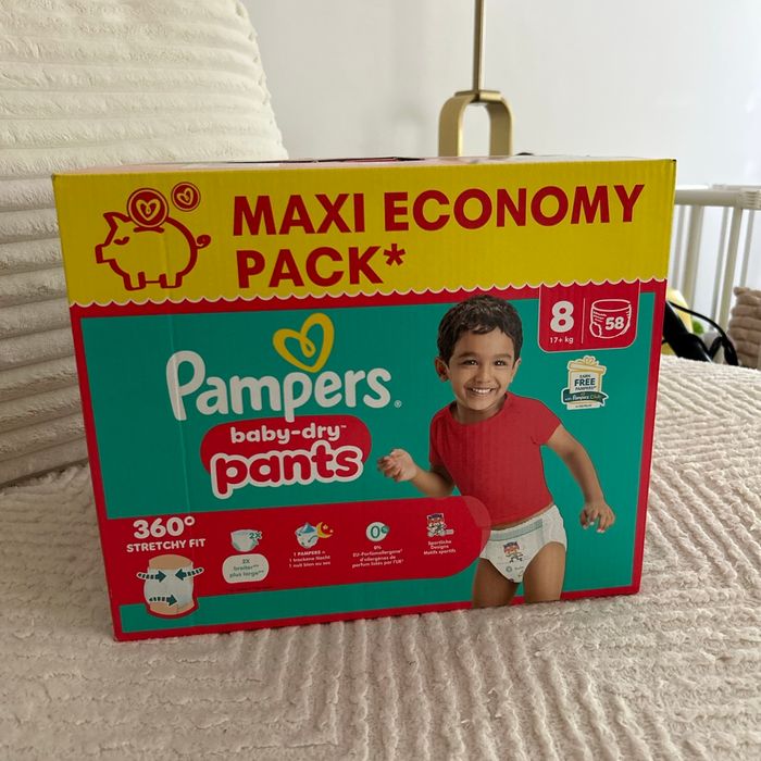 Pampers pants taille 8