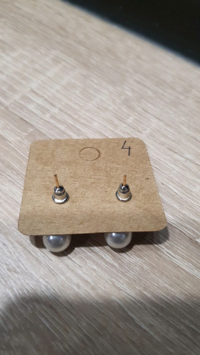 Boucle d'oreilles coeur 4 - photo numéro 3