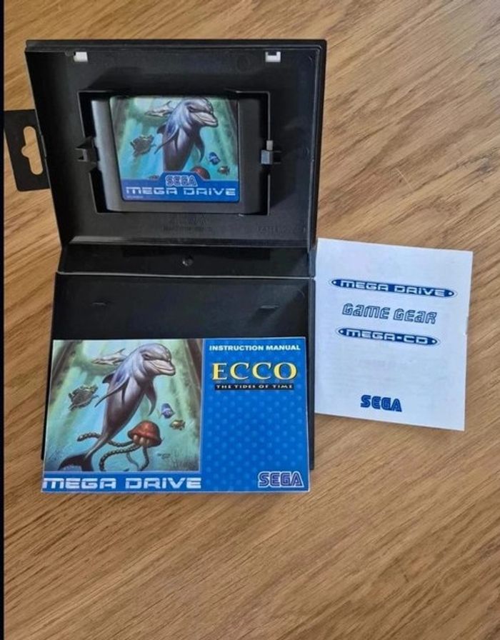 Ecco: Les marées du temps jeu Sega Mega Drive complet version PAL Exc+ - photo numéro 4
