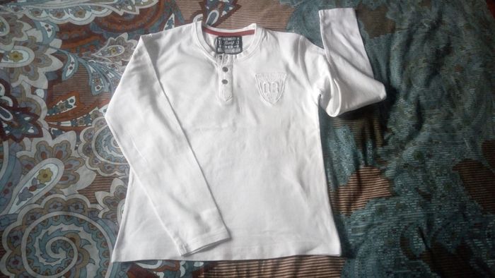 T-shirts blanc manches longues Scott & Fox