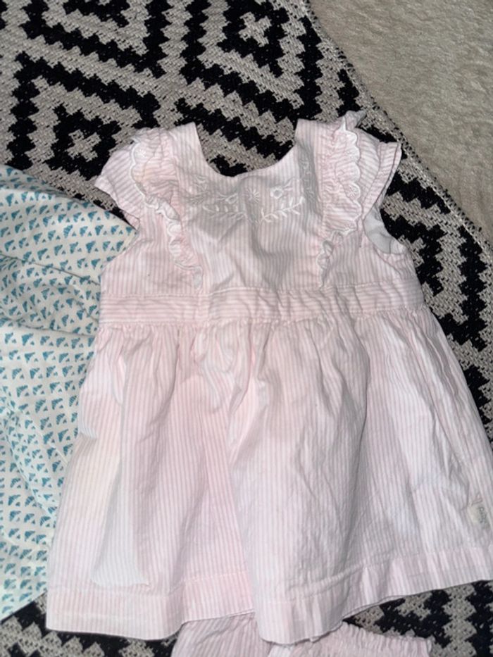 Lot deux jolies robes sergent major 6 mois - photo numéro 3