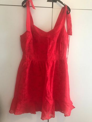 Robe rouge Nafnaf - Taille 34