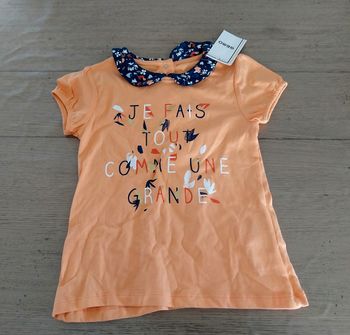 Haut mc fille 4ans neuf