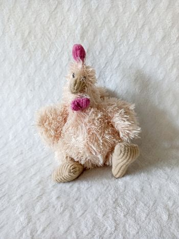 Doudou coq poule Jemini Planet plush 