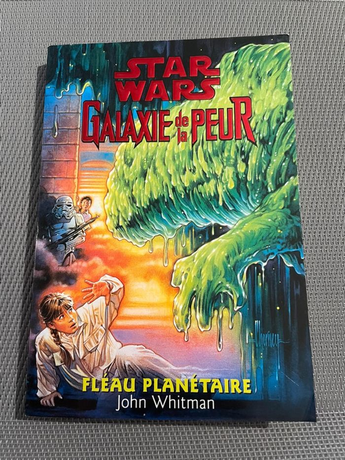 Livre Star wars Galaxie de La Peur Tome 3 Fléau Planétaire Pocket