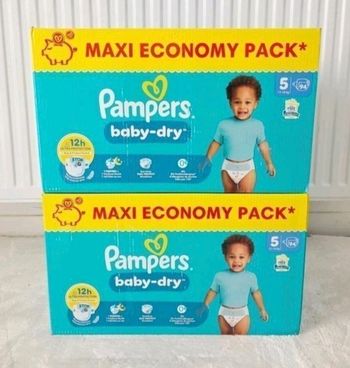 Couches pampers taille 5
