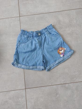 Short en jean Nickelodeon patte patrouille