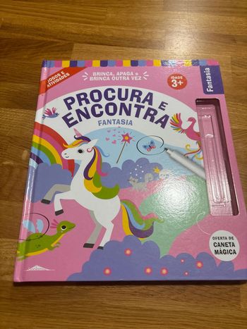 Livre cherche et trouve jeux portugais