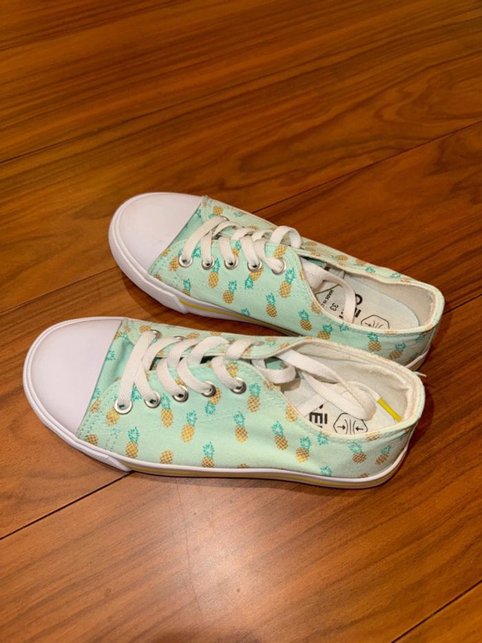 Chaussures en toile fille 33 gemo - photo numéro 4