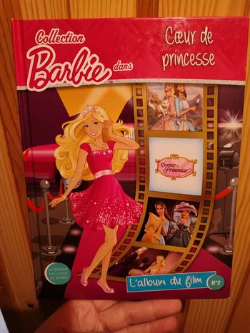 Livre barbie coeur de princesse