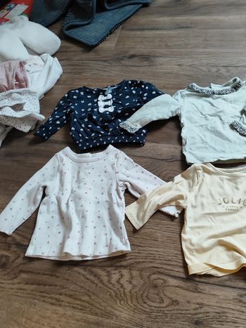 Lot t shirt manches longues
