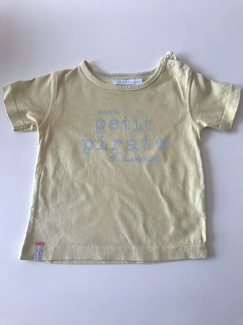 T-shirt « mon petit pirate d’amour » 18 mois