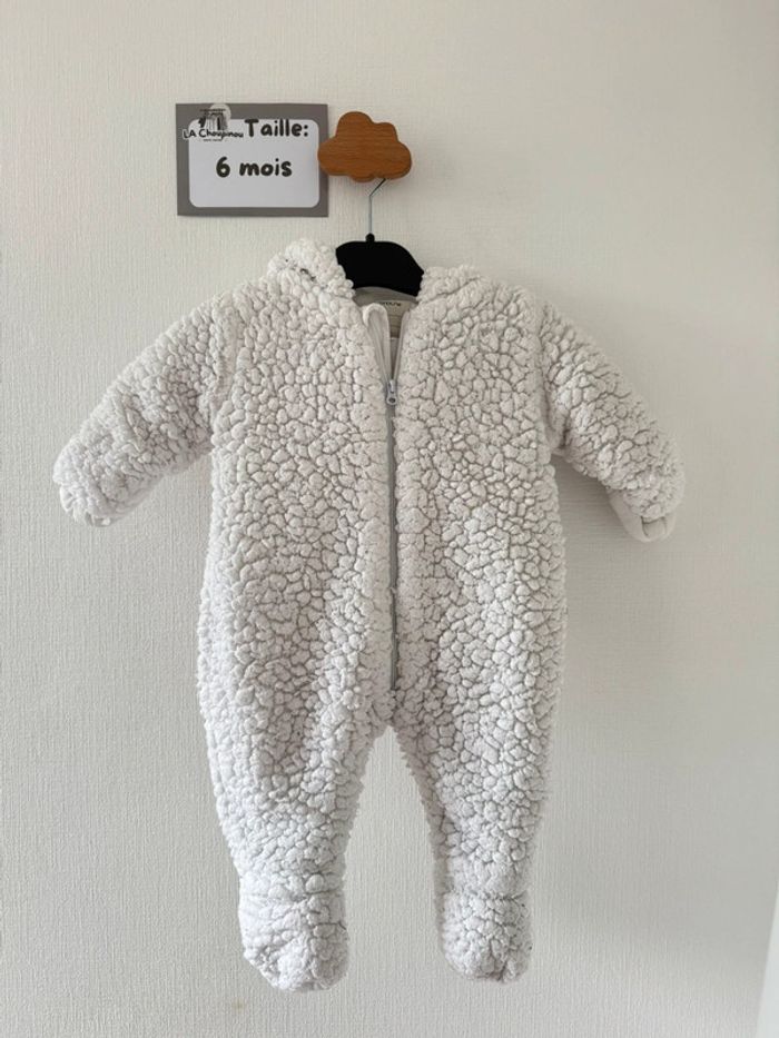 Combinaison pilote moumoute - taille 6 mois 🌼