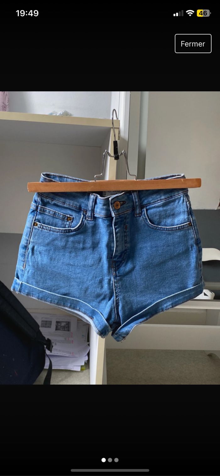 Short en jean