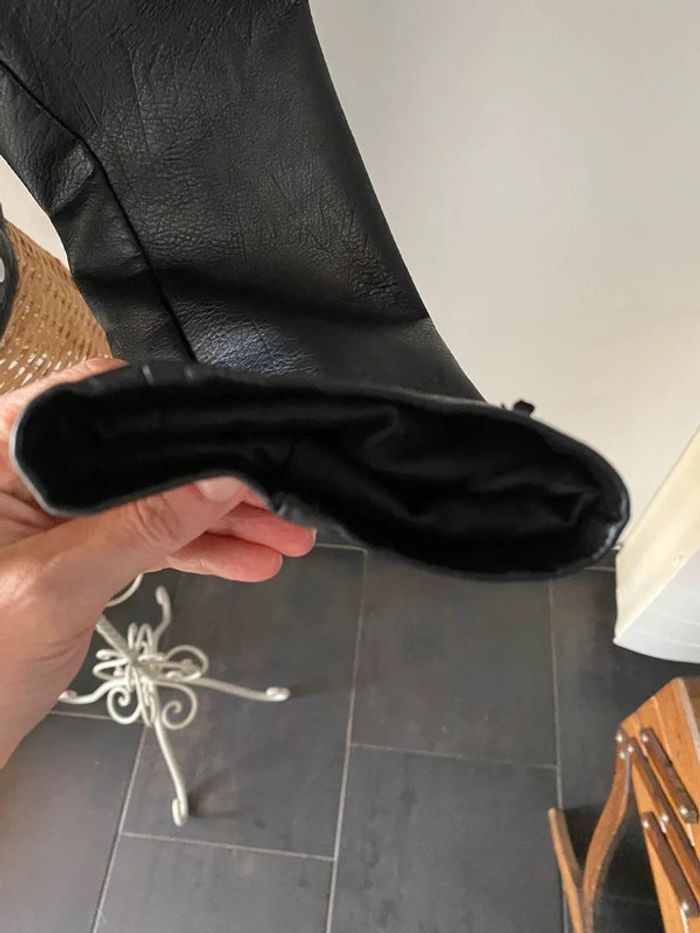 Perfecto noir en simili cuir Primark taille 32 - photo numéro 7