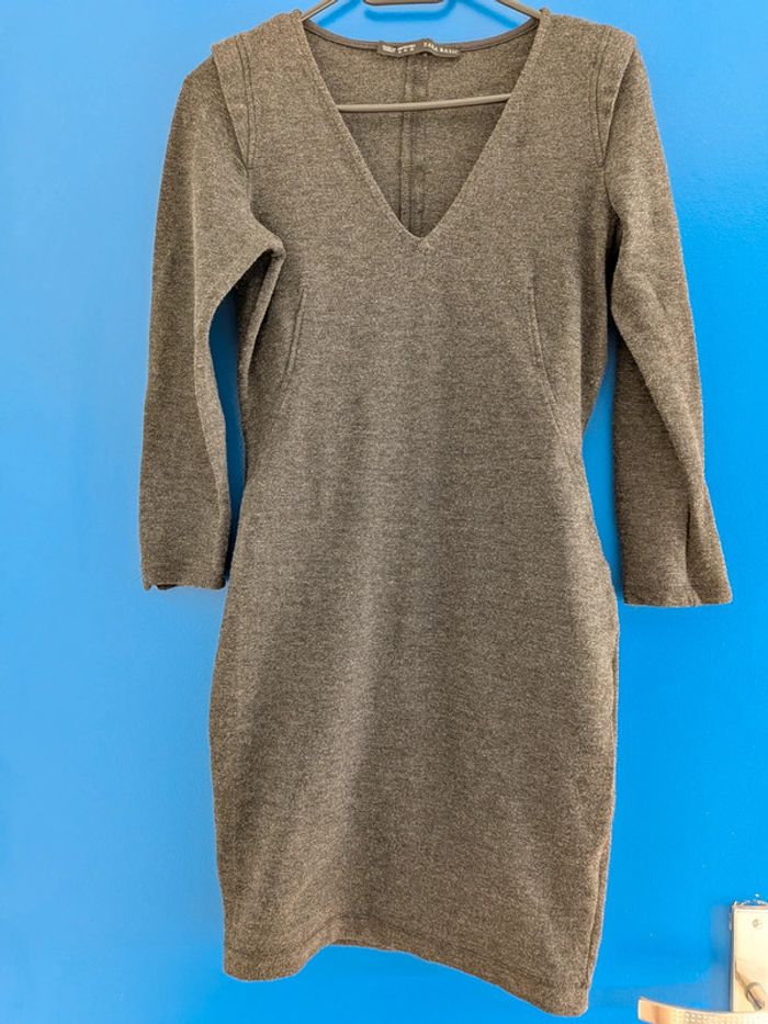 Robe grise Zara - photo numéro 4
